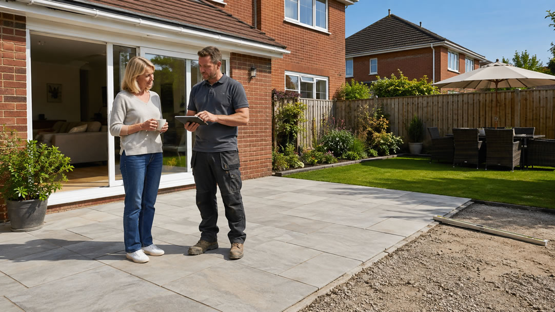 Free patio installation and paving quotes from local patio specialists